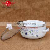 Cheaper Hot Sale 3pcs Enamel Cast Iron Cookware Wholesale thumbnail-2