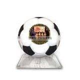 Factory Wholsale Acrylic Soccer Ball Display Case/soccer Ball Holder/lucite Ball Display Box thumbnail-6