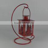 Metal Mini Lantern With Metal Stand thumbnail-4