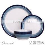 12pcs Handpainted Ceramic Dinner Set thumbnail-5