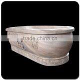 High Quality White Marble Best 2-3 Person Hot Tub Outdoors thumbnail-4