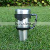 YE TI COOLERS 30OZ & 20OZ STAINLESS STEEL RAMBLER TUMBLER CUP MUG With Plastic Holder thumbnail-4