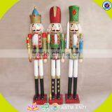 Wholesale Wonderful Household Decoration Red Wooden Nutcracker,delicate Red Wooden Nutcracker ,best Gift Nutcracker W02A009 thumbnail-4