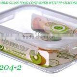 Hot Selling Heatproof Glass Lunch-box,glass Food Storage,glass Food Container thumbnail-1