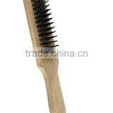 Cheap Price and Good Quality Steel Wire Brush With Wooden Handle thumbnail-1