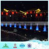 Music Water Fountain Built on River of Tongcheng, Anhui, East China