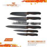 A3405-1 Good Quality Stainless Steel Kitchen Knife Set With Titanium Plated thumbnail-4