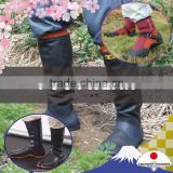 Functional anti-slip rubber tabi boots for work and gardening