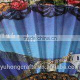 2014 Cheap Spanish Fabric Folding Fan thumbnail-5
