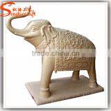 2016 China New Design Fiberglass Statue Animal Elephant Statue for Sale thumbnail-5