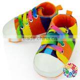 2015 New Design Toddler Infant Shoes Colorful Printing Sports Shoes Fancy Sole Comfort Shoes