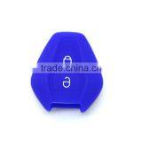Hot Selling Colorful 2 Button Silicone Car Key Fob Case Silicone Rubber Car Key Covers for Suzuki thumbnail-4
