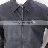 2015 Mens Fashion Leather Jacket Brands thumbnail-3