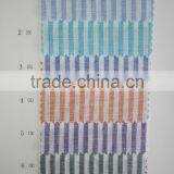 130gsm Popular Striped Cotton Linen Yarn Dyed Fabric for Shirt Garment thumbnail-1