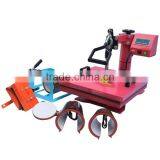 CE Approval T-shirt Cap Mug Plate Combo Heat Press Machine