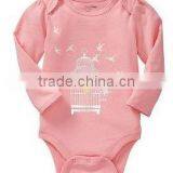 Long Sleeve Cotton Baby Romper thumbnail-1