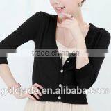 Hand Knitted Cardigan Sweater for Women ,summer Cardigan Knitted for Women Anti-uv,hand Knitted Cardigan for Women Wholesales thumbnail-2