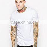 Guangzhou Factory Custom Plain Dyed Short Sleeve O-Neck White men's 100% Cotton 180gsm Soft Jersey Casual Blank T-Shirt