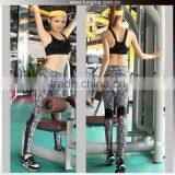 Woman Gym Wear Seamless Compression Running Top High Impact Yoga Sports Bra thumbnail-1