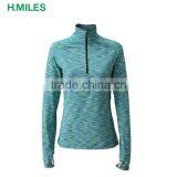 Half Zipper Gym Wear Anti-bacterial Quick Dry Running T-shirt thumbnail-1