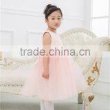 Factory Direct Sales Children Latest Party Wear American Fashion Sleeveless Heirloom Dress thumbnail-4