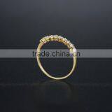 Fashion Diamond 18K Solid Gold Jewelry Rings Wholesale Price thumbnail-4