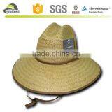 Paper Straw Lifeguard Cowboy Hat Hats One Size Mens Womens Beach thumbnail-1