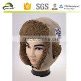 Custom Funny Crazy Winter Hats With Earflaps, Earflat 5 Panel Caps thumbnail-5
