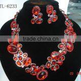 CZ Stone Wedding Jewelry Set, Wedding Jewelry, Fashion Necklace Sets,quality Jewelry,hot Jewelry,custom Jewelry,alloy Jewelry thumbnail-1