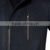 Mens Basic Slim Version Winter Jackets Chimney Collar Coat With Zipper thumbnail-4