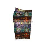 Wholesale Jacquard Fabric Beach Shorts, 4 Way Stretch Boardshorts Custom thumbnail-3