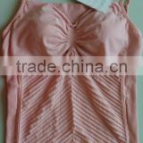 Factory direct sale high quality sport semaless camisole