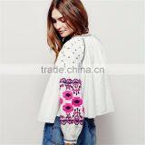 2017 OEM Ladies Embroidered Vintage Swingy Home Coat thumbnail-2