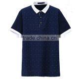 Wholesale Latest Design Mens 100% Cotton Cotton Pique Polo Shirt SP5 thumbnail-1