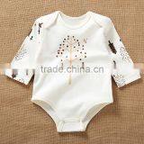 New Spring Baby Infants Romper Set Long Sleeves Unisex Cotton Onesie Jumpsuit thumbnail-1