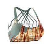 Blue Downtown Sports Fitness Bra J3D Pro Unique Series in Supples thumbnail-1