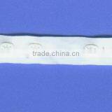 Colored Square Plastic Snap Button Tape for Garment, Polyester Tape, Press SnapButton thumbnail-1