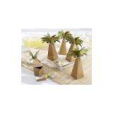 Palm Tree Favour Box With Multi-dimensional Detail