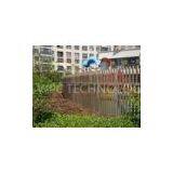 Green Waterproof WPC Outdoor Fence Railing for Garden and Corridor