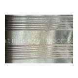 Polyester Jacquard Woven Fabric Striped , Sofa Curtain Fabric