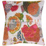 Kantha Patchwork Cushion , Patchwork Kantha Cushion Covers Jaipur thumbnail-1