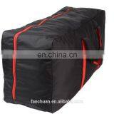 Large Capacity Black Nylon Travel Tote Bag thumbnail-2