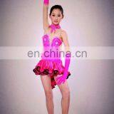 Fashion Style Of Latin Skirt With Rhin Stone thumbnail-1