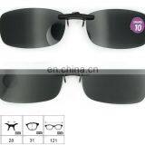 2014 High Quality Top Selling New Design Polarized Lens Clip on Sunglasses With Case thumbnail-1