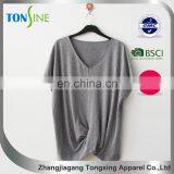 Women's Bat Sleeve T-shirt With Short Sleeve thumbnail-1