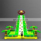 2017 top selling adults outdoor inflatable kids rock climbing wall