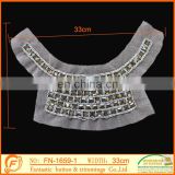 white color fashion new acrylic collar trimming for garment
