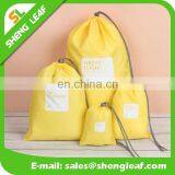 Beautiful Bright Color Drawstring Bag Canvas thumbnail-1