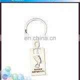 Free Samples Queen Nefertiti Sovenirs Custom Printed Logo Metal Keyrings thumbnail-1