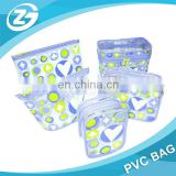 Transparent Customized Print Cosmetic Bag with Logo